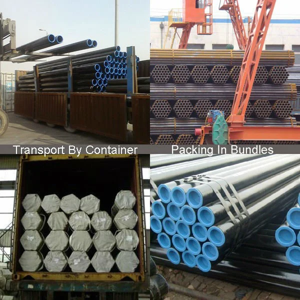 Carbon Steel Tube Pipe Product for Water Oil and Gas Pipeline